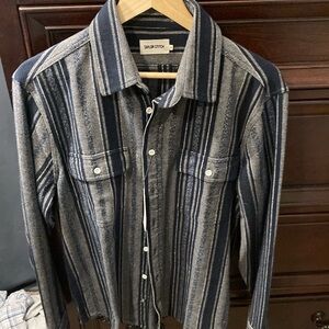 Taylor stitch ledge shirt ocean stripe M
